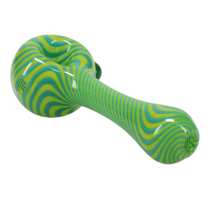 Matty White Glass Mini Mini Baby Vac Stack Spoon