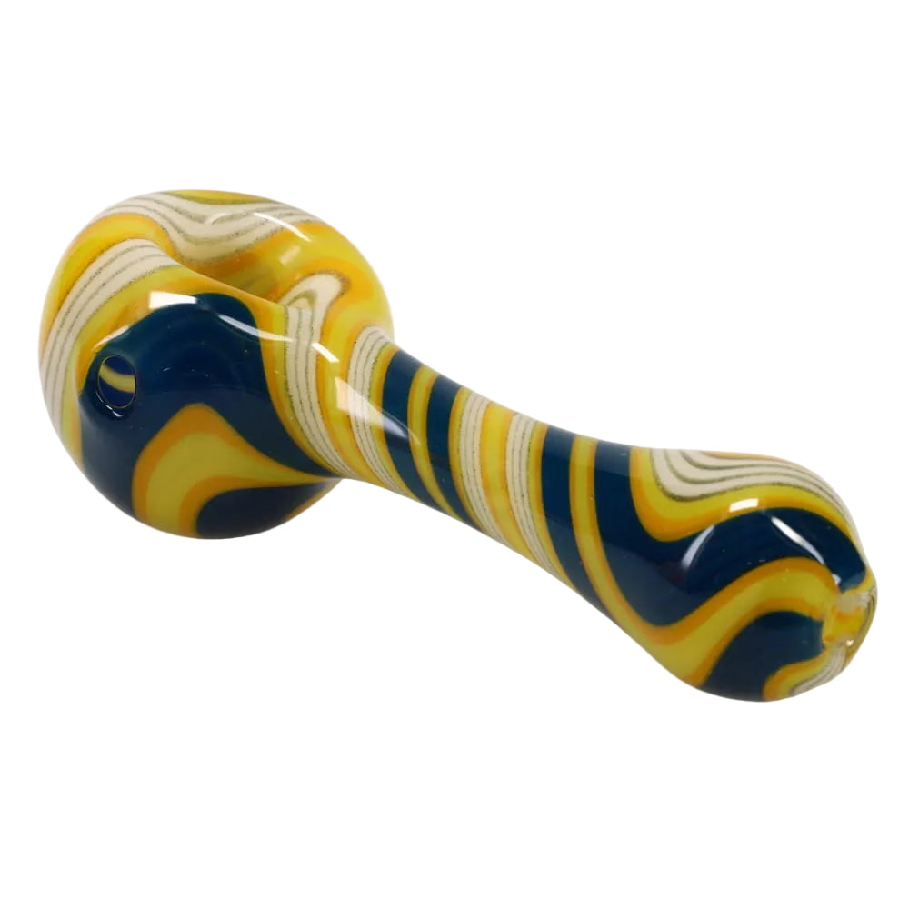 Matty White Glass Mini Mini Baby Vac Stack Spoon