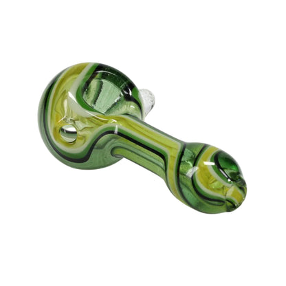 Matty White Glass Mini Mini Baby Vac Stack Spoon