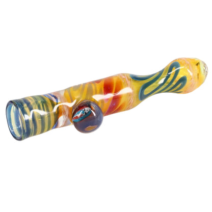 Matty White Glass Carnival with Millie Chillum