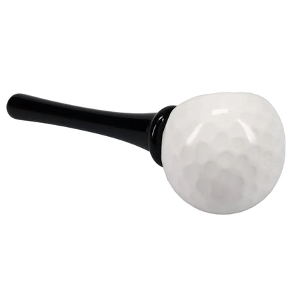 Matty White Glass Golf Ball Spoon