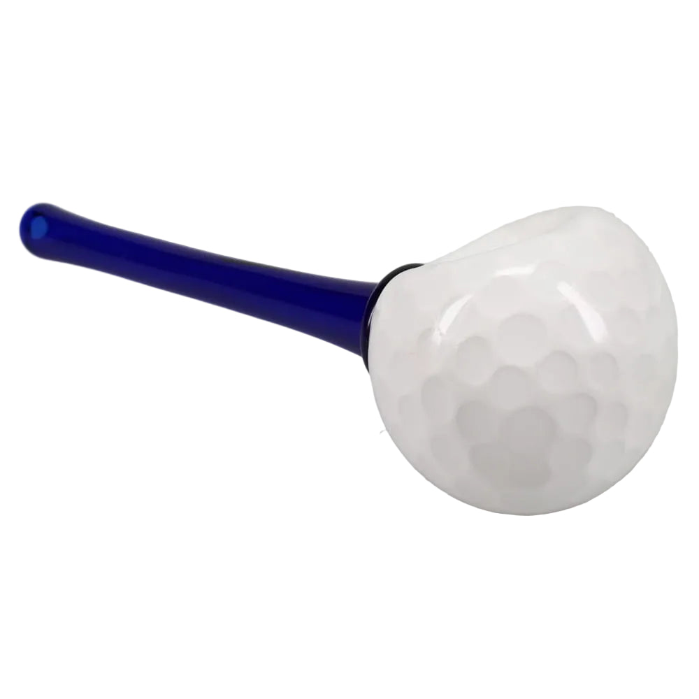 Matty White Glass Golf Ball Spoon