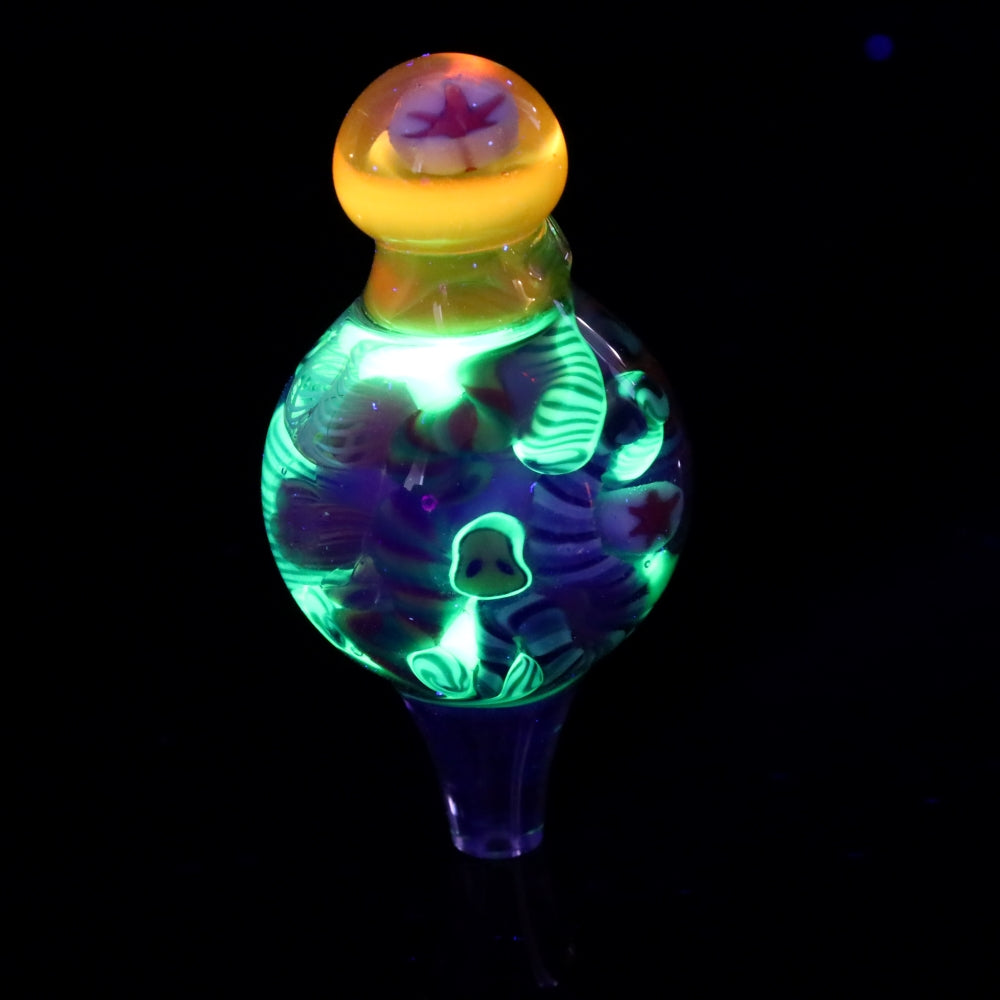 Millennium Glass Confetti Millie Bubble Cap 1 SALE