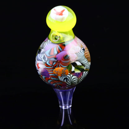Millennium Glass Confetti Millie Bubble Cap 1 SALE