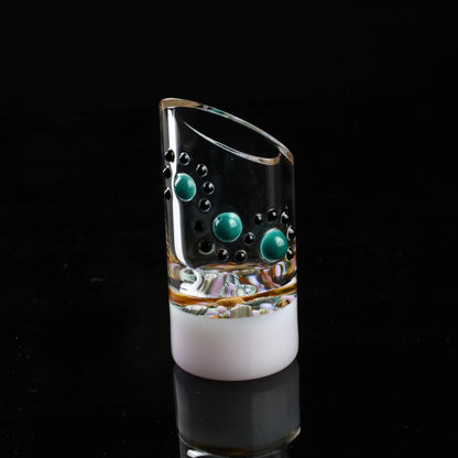 Millennium Glass Q-Tip Jar 5