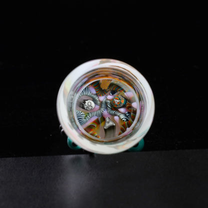 Millennium Glass Q-Tip Jar 5