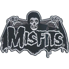 Misfits Old School Bat Fiend 4"x2.8" Patch