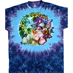 Mushroom Garden Tie-Dye T-Shirt