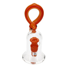 Niko Cray Clear w/ Red, Orange & Yellow Snake Beaker