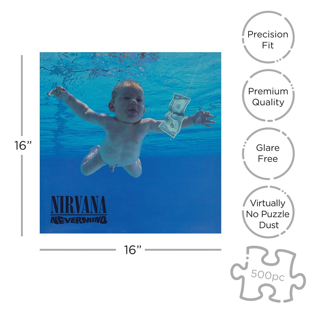Nirvana Nevermind Jigsaw Puzzle - 500 Piece