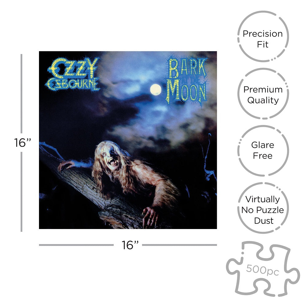 Ozzy Osbourne Bark At The Moon Jigsaw Puzzle - 500 Piece