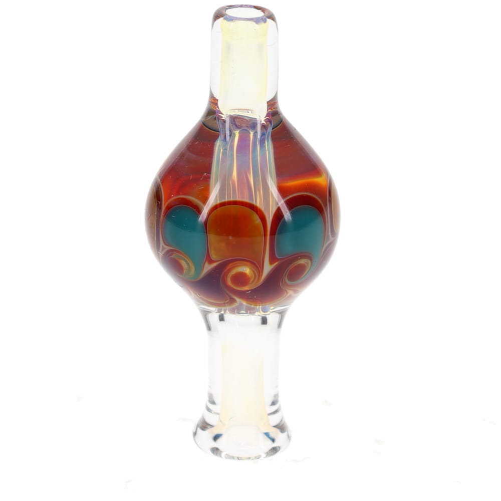 P.A. Jay Glass Fume Turquoise Bubble Cap