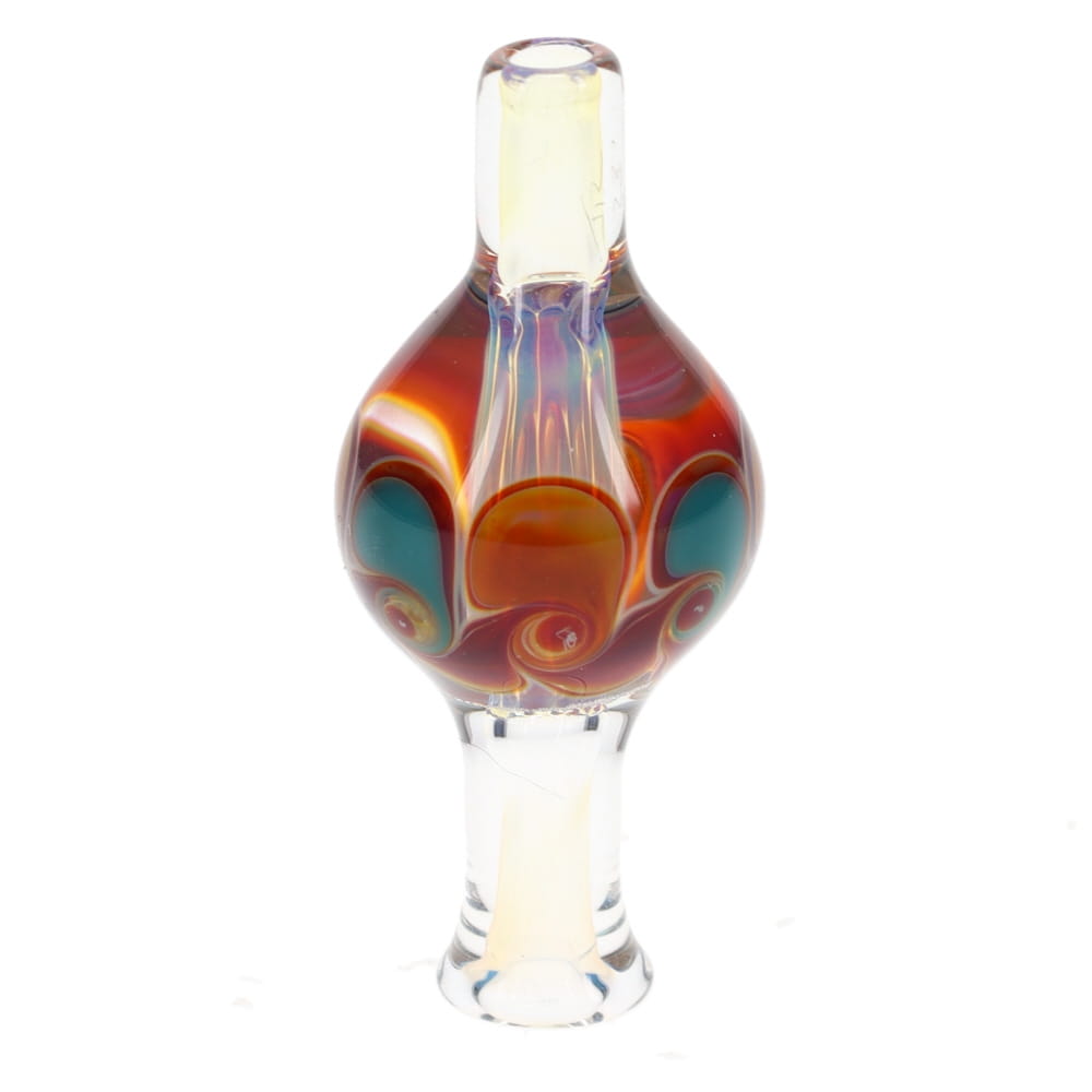 P.A. Jay Glass Fume Turquoise Bubble Cap