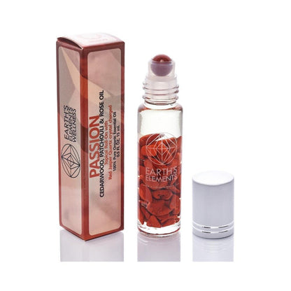 Earth’s Elements Passion Crystal Roll On Oil