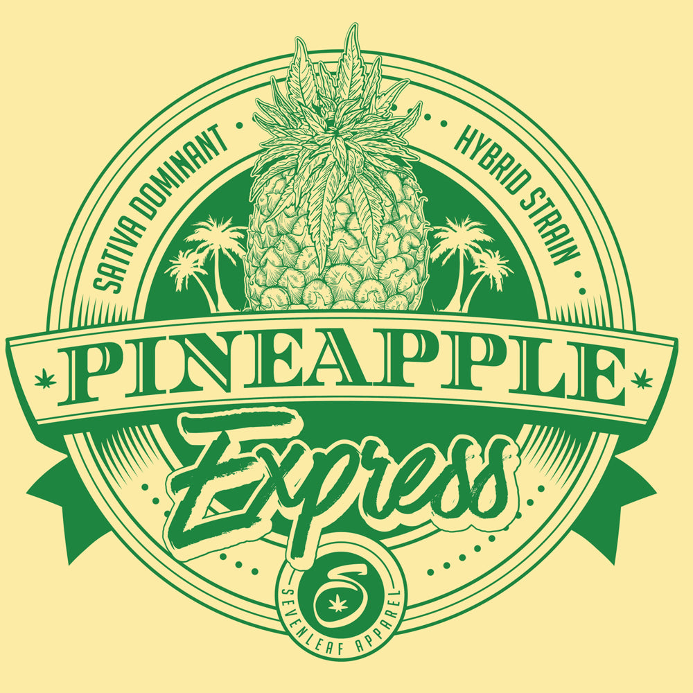 Pineapple Express Strain Yellow T-Shirt