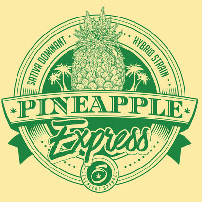 Pineapple Express Strain Yellow T-Shirt