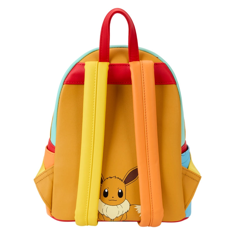 color block mini backpack Pokemon Color Block Starters Mini Backpack