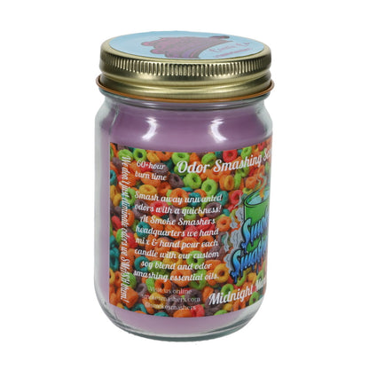 Smoke Smashers Odor Smashing Scented Soy Candle - Midnight Munchies