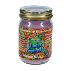Smoke Smashers Odor Smashing Scented Soy Candle - Midnight Munchies