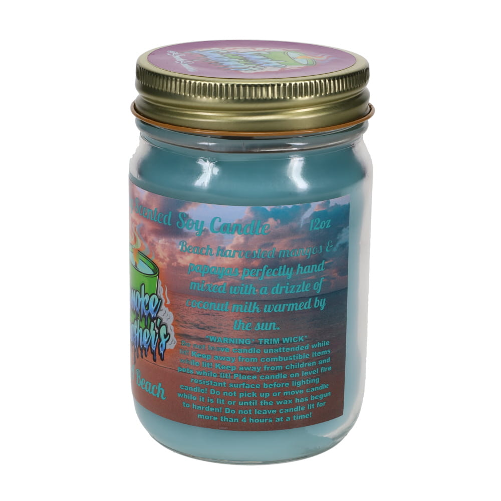 Smoke Smashers Odor Smashing Scented Soy Candle - Life's a Beach