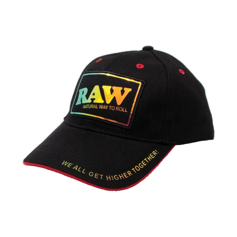 Raw Black Galaxy Hat