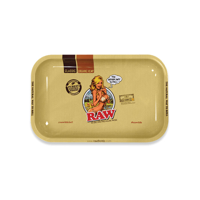 RAW Girl Rolling Tray - Small