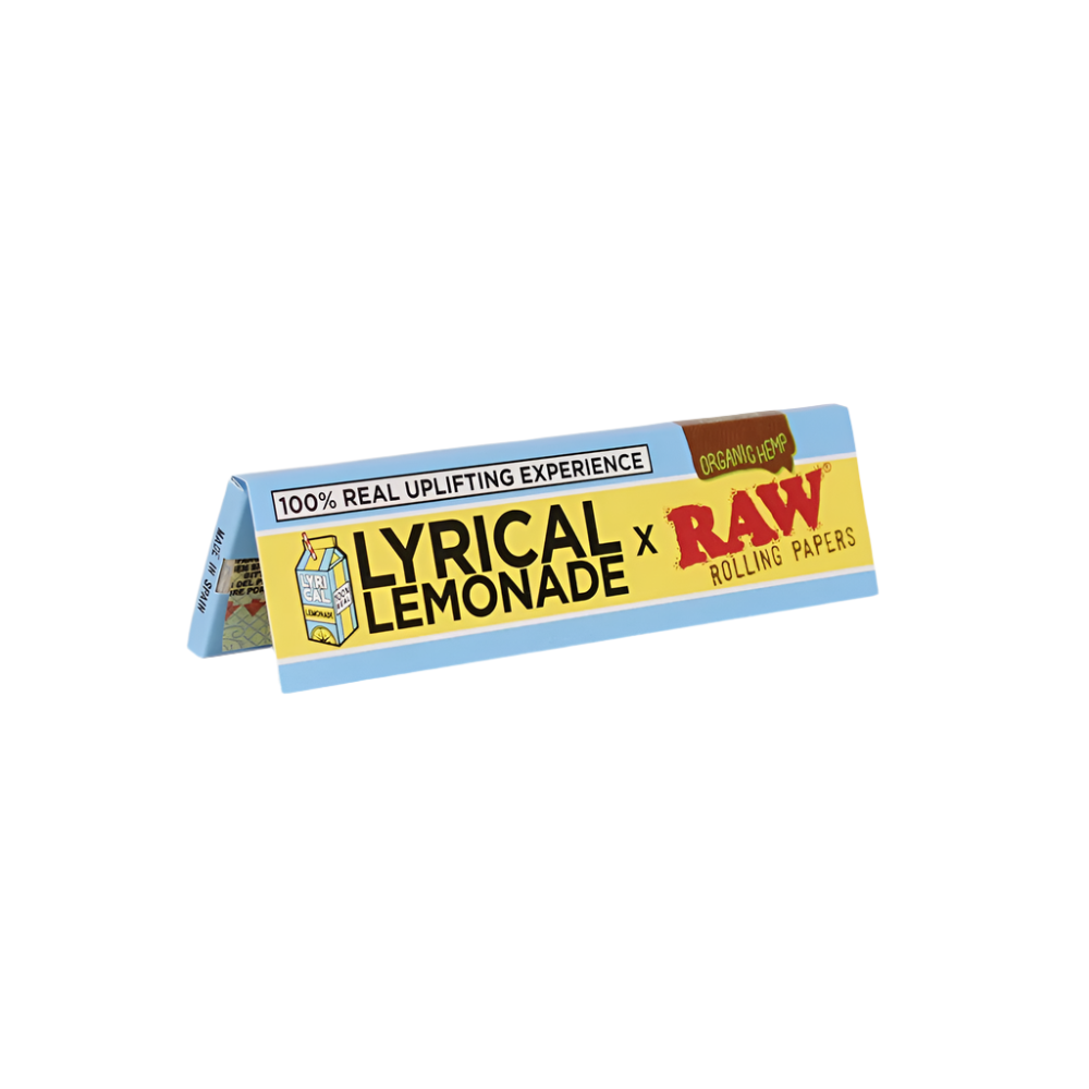 Raw x Lyrical Lemonade Organic Hemp King Size Wide Rolling Papers