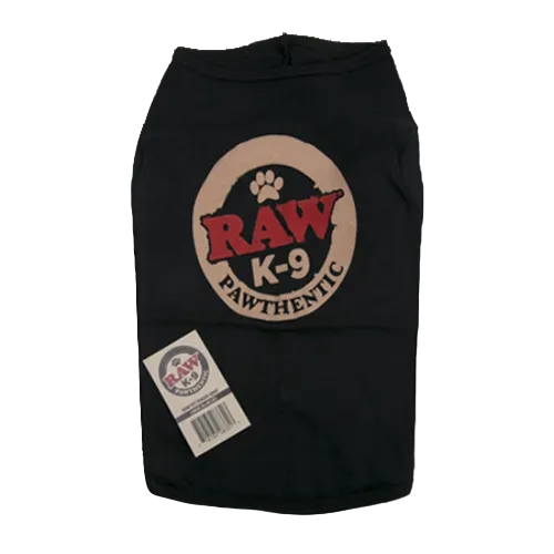 Raw Pet Ringer Shirt - Black
