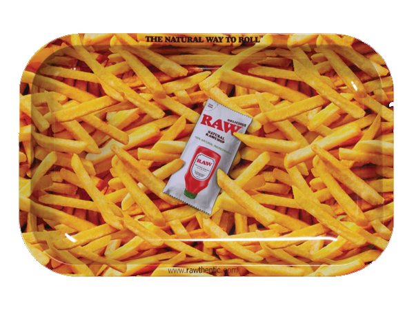 RAW French Fries Rolling Tray - Small