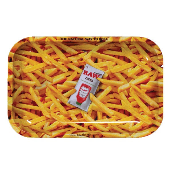 RAW French Fries Rolling Tray - Small