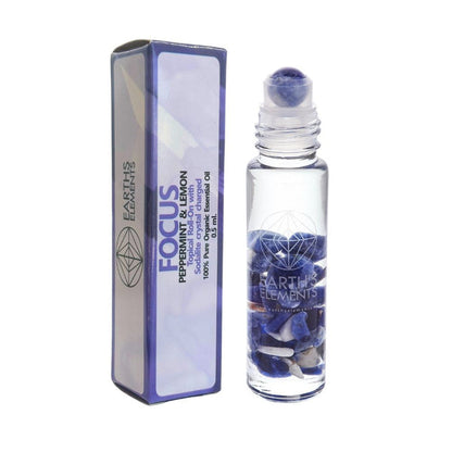 Earth’s Elements Focus Crystal Roll On Oil