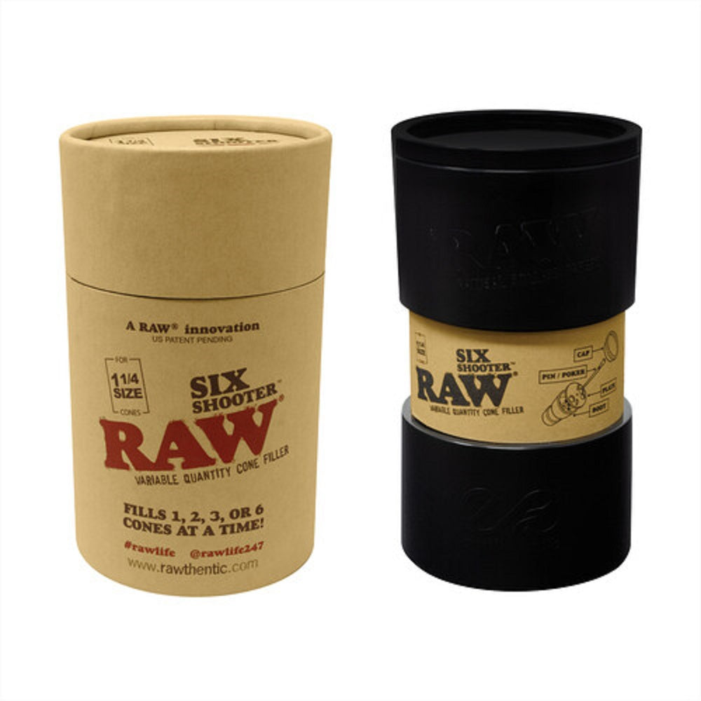 Raw 6 Shooter 1.25" Cone Filler