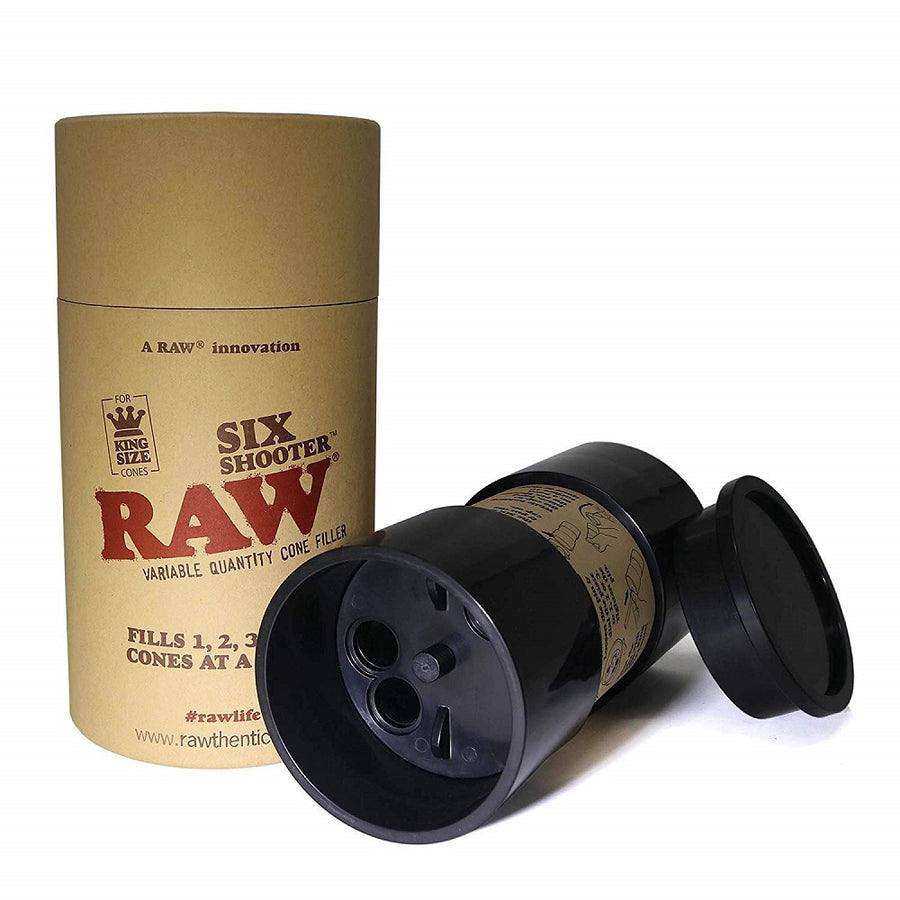 Raw 6 Shooter King Size Cone Filler