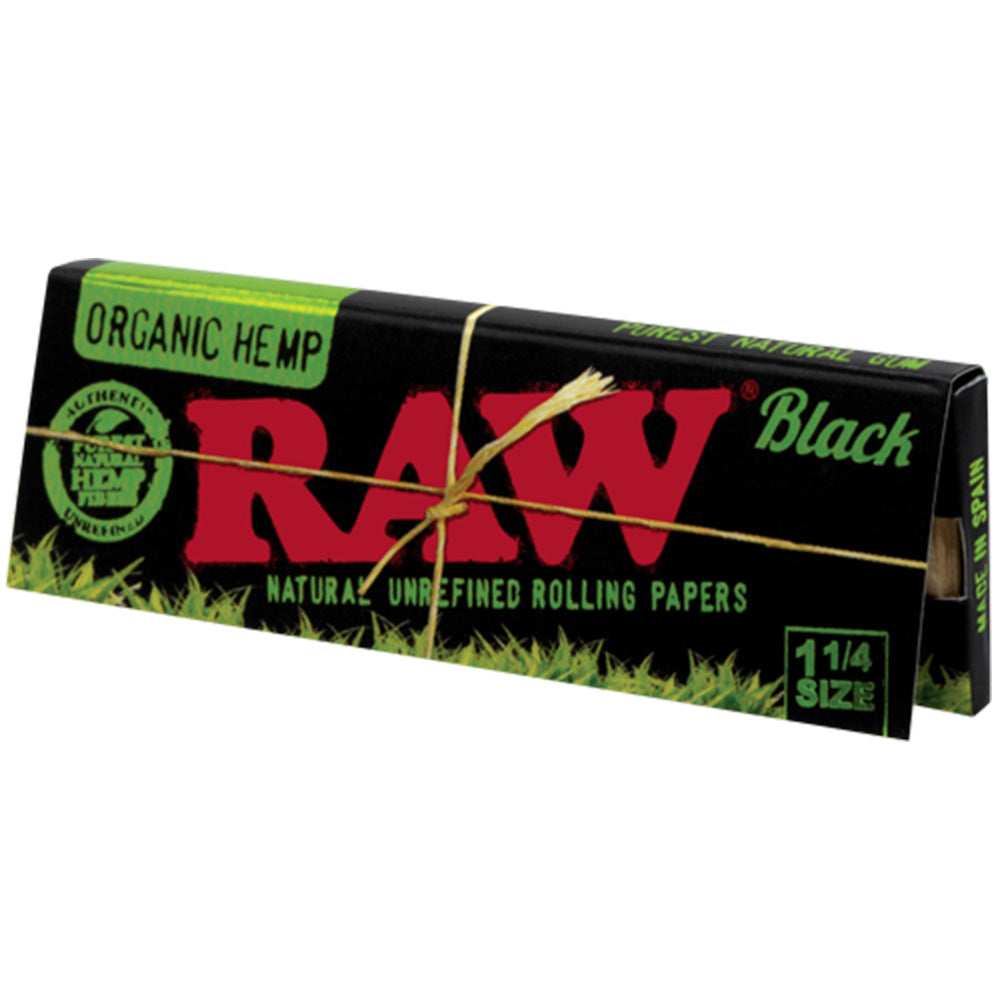 Raw Black Organic 1.25 Rolling Papers – Sunshine Daydream