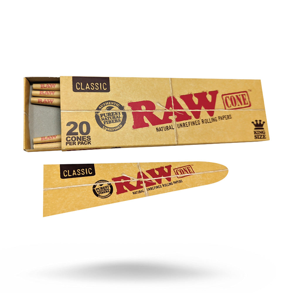 Raw King Size Cones - 20 pack