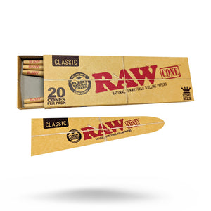 Raw Classic King Size Cones - 20 pack