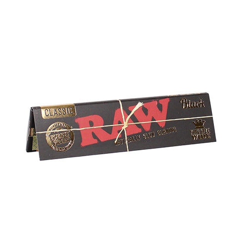 RAW Black King Size WIDE Rolling Papers