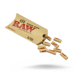 RAW Wide Pre Rolled Tips - 21pk