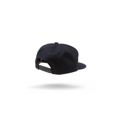 Raw Flat Brim Flex Hat - Black on Black
