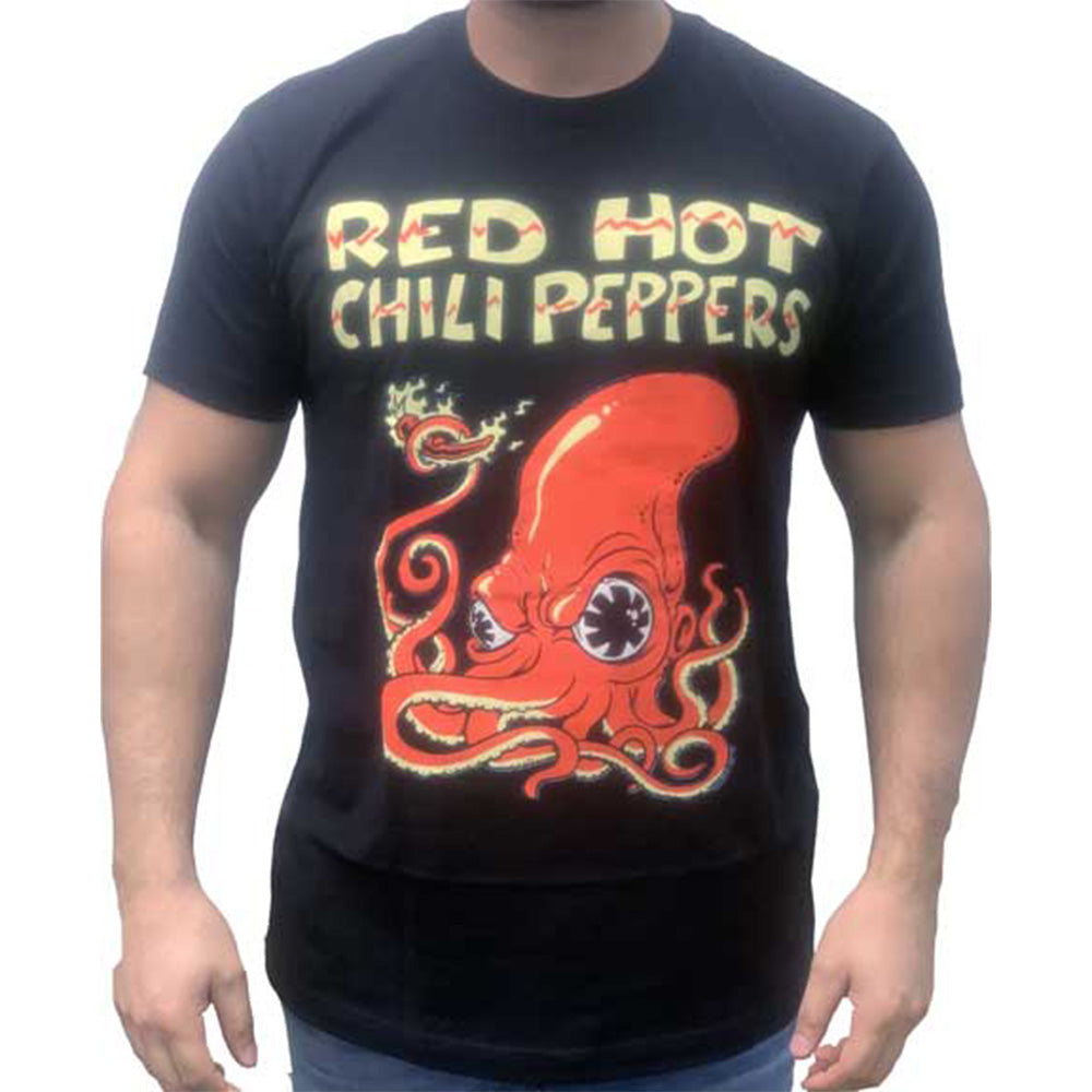 Red Hot Chili Peppers Fire Squid T-Shirt