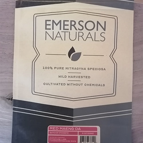 Emerson Kratom Red Maeng Da 8oz Powder SALE