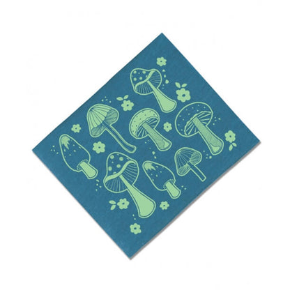 Retro Mushrooms Boho Headband