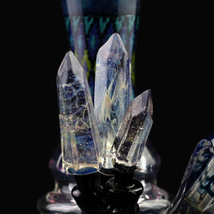 Rotational Science Crystal Bubble Base Water Pipe