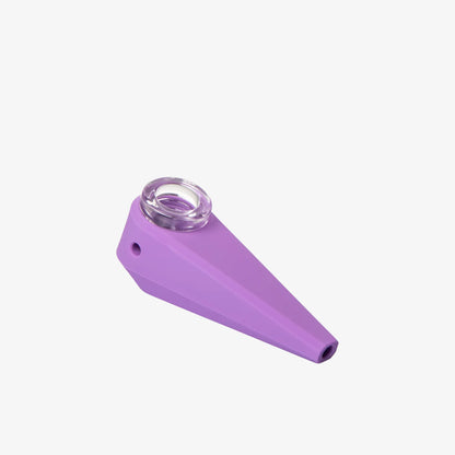 Softglass Token Hand Pipe - Amethyst