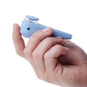 Softglass Token Hand Pipe - Cerulean