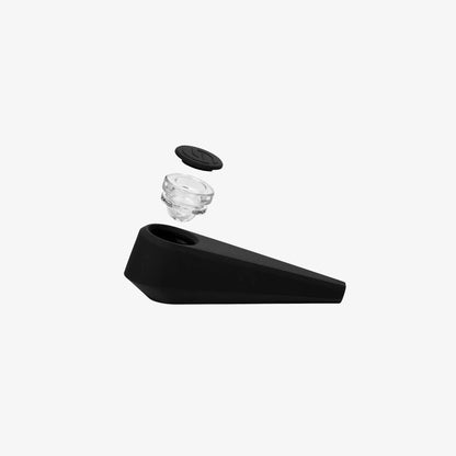 Softglass Token Hand Pipe - Onyx
