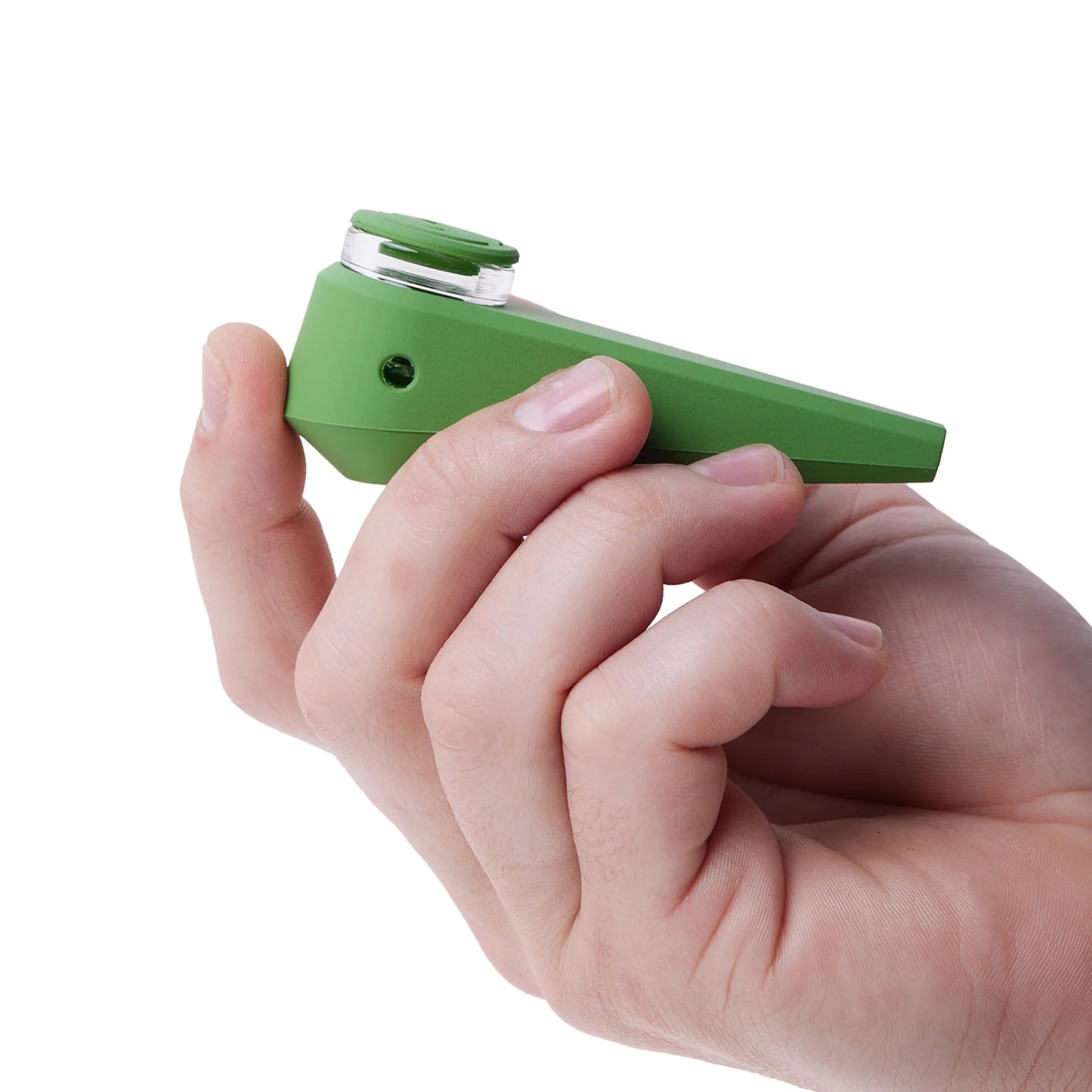 Softglass Token Hand Pipe - Pistachio