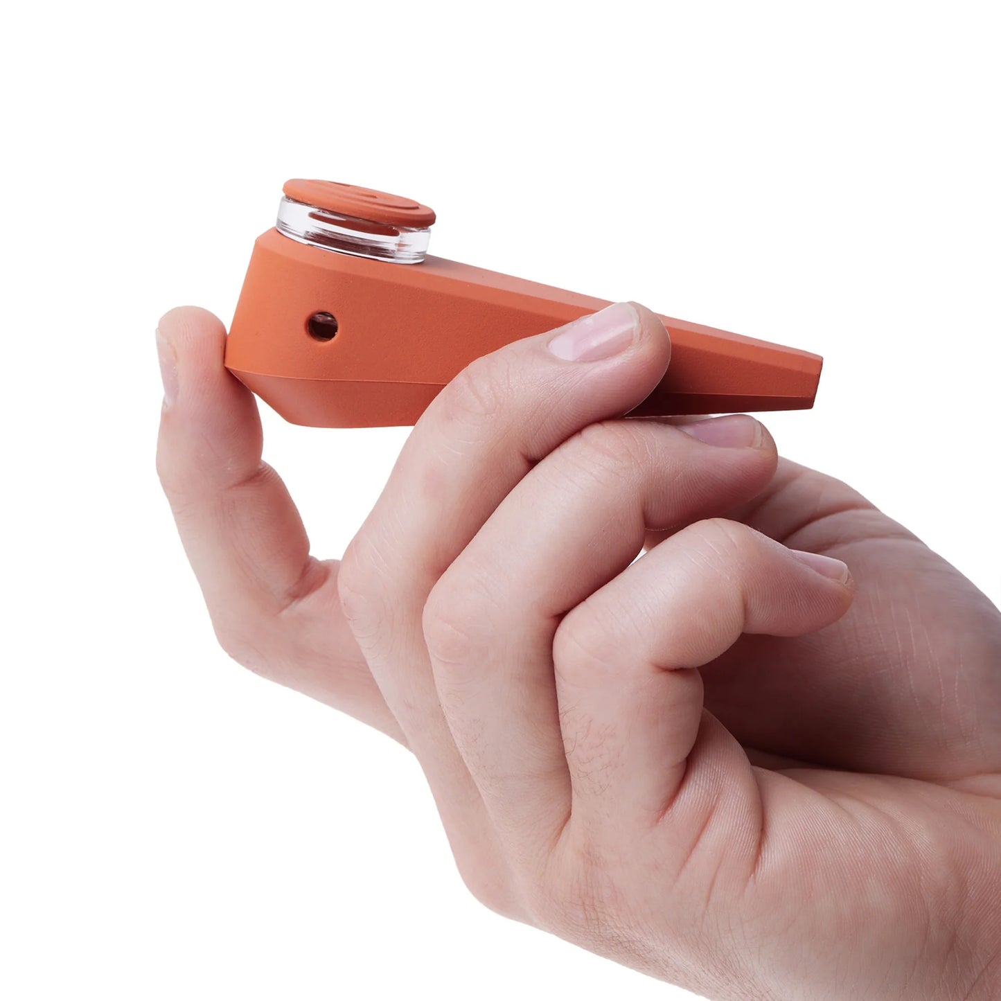 Softglass Token Hand Pipe - Sienna