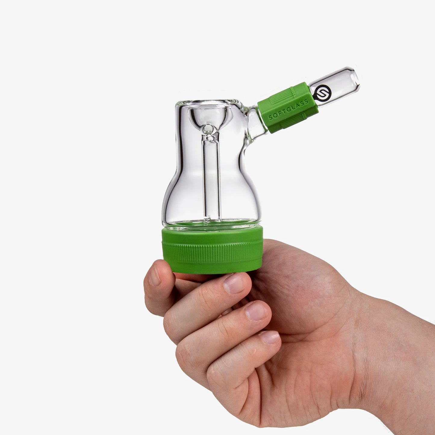 Softglass Core Series Bubbler - Pistachio