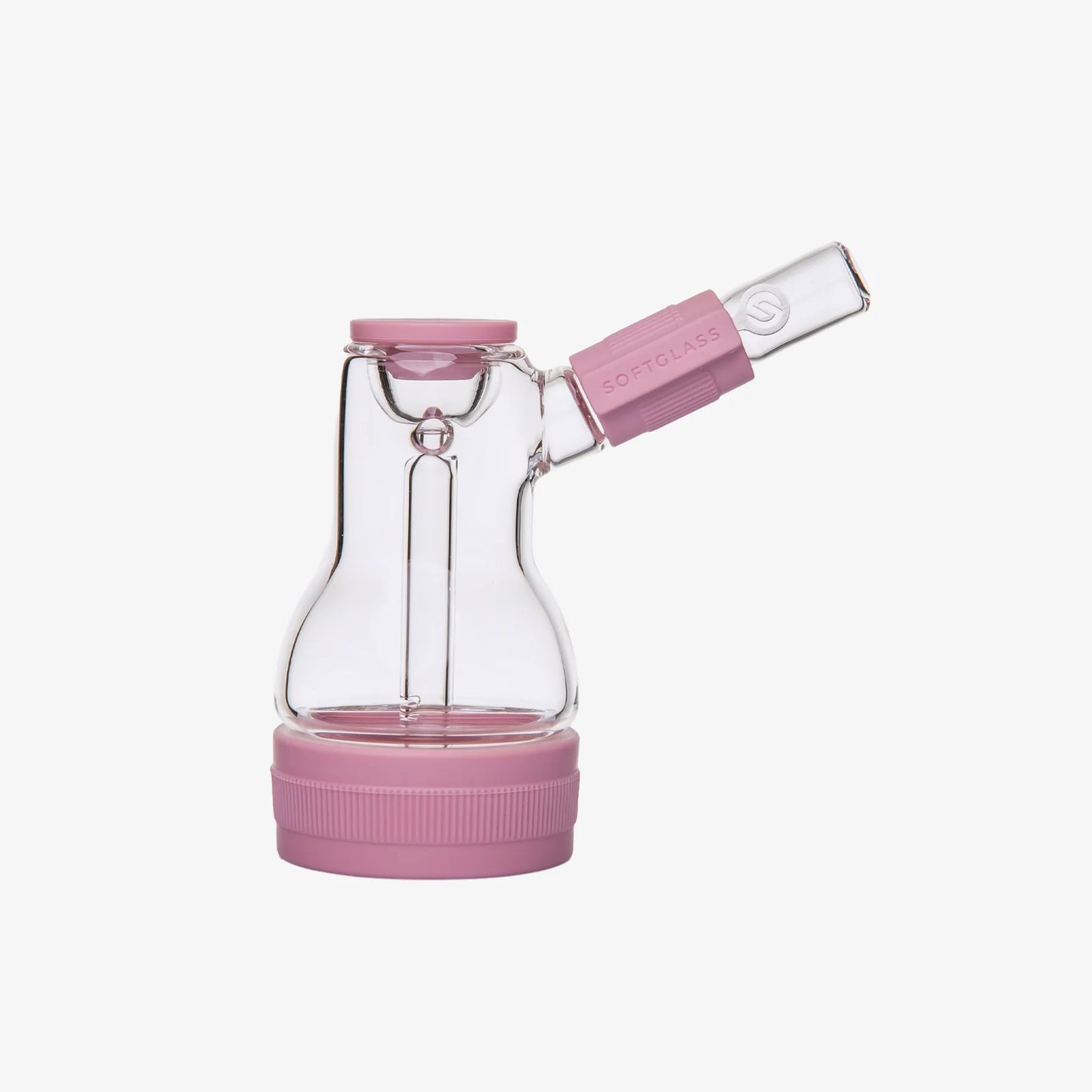 Softglass Core Series Bubbler - Rose